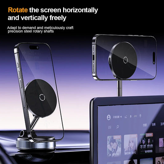 15W Wireless Charging Magnetic Car Phone Holder
