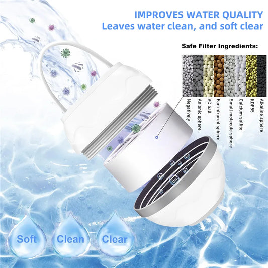 8-Layer Bath Ball Filter Faucet Filter For Bathtub Water Purifier