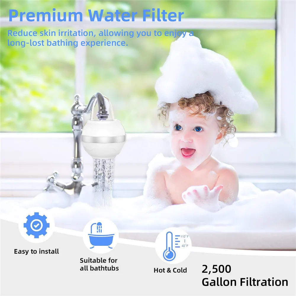 8-Layer Bath Ball Filter Faucet Filter For Bathtub Water Purifier